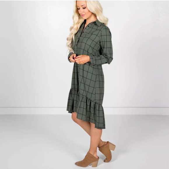Plaid dress - Picture 2 of 3